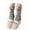 A-Grey315, variant on Womens Leg Warmers Ribbed Knit Checkered Pattern Stirrup Socks Cute Fashion Slouch Socks For Valentine' Day Spring