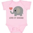 thumbnail image 3 of Inktastic Loved by Grandma Cute Grandchild Boys or Girls Baby Bodysuit, 3 of 5