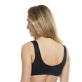 thumbnail image 3 of Carole Martin Full-Freedom Comfort Bra Wireless Front Closure Style 7218 Set of 3-Black 38, 3 of 4