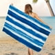 thumbnail image 1 of Toalla de playa de microfibra Toalla de baño colorida súper liviana Toalla de playa a prueba de arena Toalla multiusos para piscina de viaje 27x59 pulgadas Wmkox252yii hfskjfh245, 1 of 8