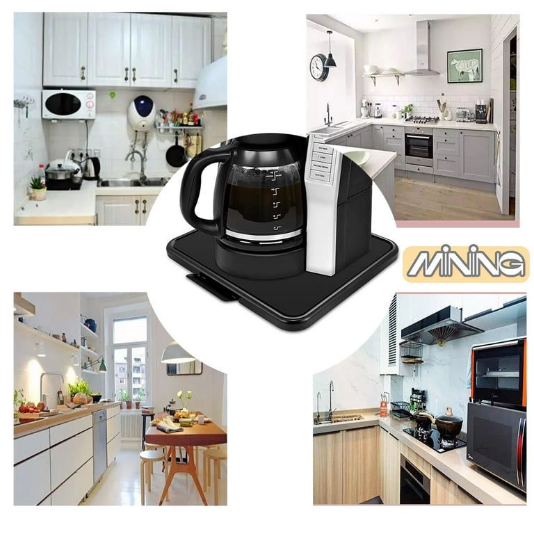 Appliance Slider for Kitchen Small Appliances, Coffee Maker Slider for  Counter, Sliding Tray for Stand Mixer, Air Fryer, Espresso Machine, Ideal  for