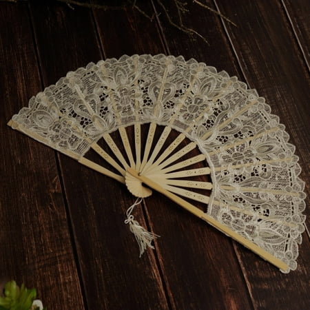 

Hand Held Folding Fans Openwork Lace Lightweight Fans for Wedding Supplies Hand Held Folding Openwork Lace Lightweight Wedding Supplies Folding Fans Fans Durable Portable Multifunctional Milk White