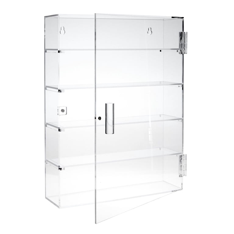 Acryl-Präsentationsständer, 5 Stück, Transparent, Acryl, Einzelhandel, Sockel 18 Cm - 26 Cm Dicke, 4 Mm, Modellregale, Display-Ständer