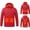 Red, variant on Outdoor Warm Clothing Heated for Riding Skiing Fishing Charging Via Heated Coat