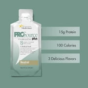Medtrition Liquid Collagen peptides Type I, III 15 Grams Protein per oz. |Prosource Plus Neutral packets|