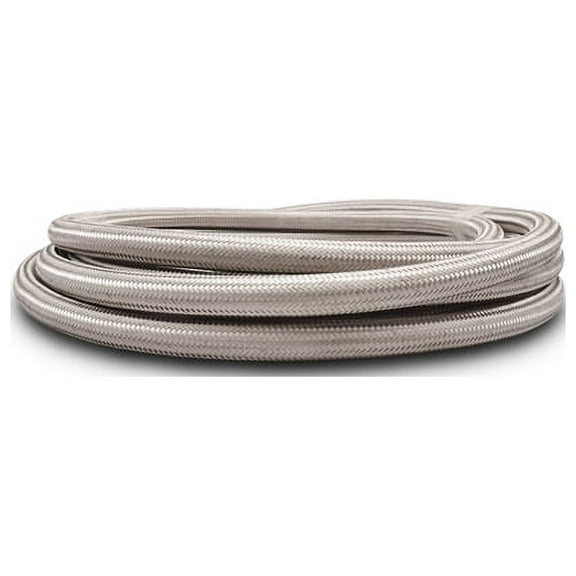 Vibrant Performance SS Braided Flex Hose with PTFE Liner -10 AN (10 foot roll)