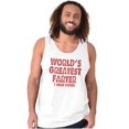 thumbnail image 3 of Worlds Greatest Farter I Mean Father Tank Top Sleeveless Tee Men Brisco Brands L, 3 of 6