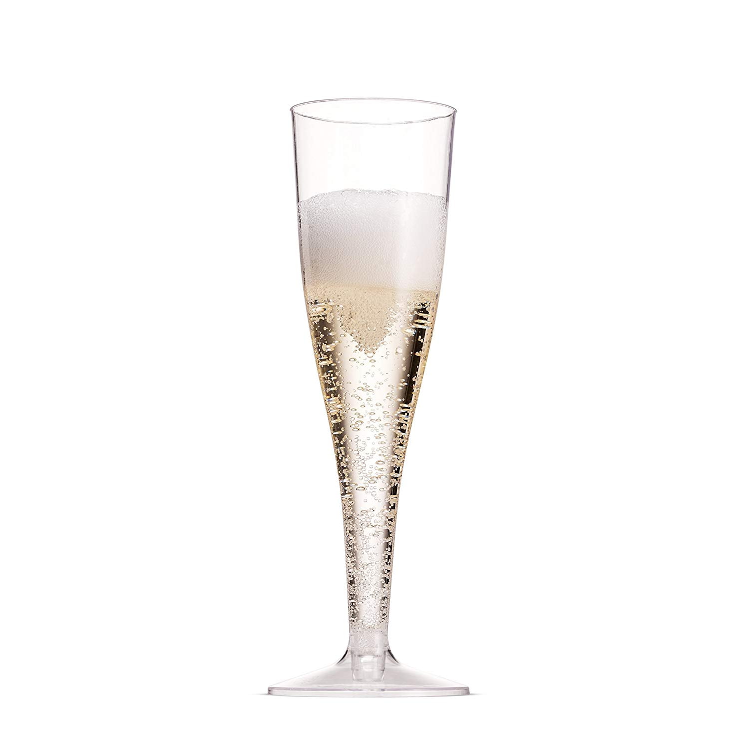 Plastic Champagne Flutes 5 oz - Disposable Clear Glass Like Flutes - C –  EcoQuality Store