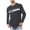 hgg357-Gray, variant on Yaoyar Printed Sleepwear Long Sleeve Top for Men, Casual Lounge Tee for Home Comfort, Soft Relaxed Fit Housewear Pullover Shirt