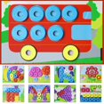 thumbnail image 5 of Lydaz Montessori Math Manipulatives Toys Niños Bloques De Números De Madera Juguetes Kindergarten Aprendizaje Educación Juguete Preescolar Aula Debe Tener Stem Counting Puzzle Juguete Regalo Para Niño, 5 of 5