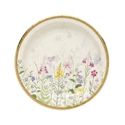 Floral Paper Dinner Plates - 8 Ct.