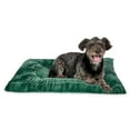 thumbnail image 5 of Vibrant Life Medium Pillow Pet Bed, Green Fair Isle, 27" x 36", 5 of 9