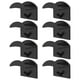 thumbnail image 2 of sombreros de montaje en pared Percheros de perforación en gorras de béisbol Organizador adhesivo de sujeción fuerte para , negro Macarena Ganchos para sombreros para pared, 2 of 7