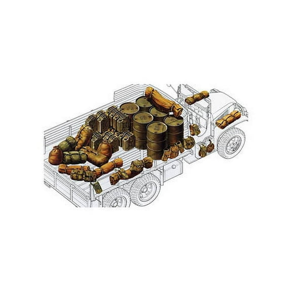 Tamiya USA TAM35229 1/35 Allied Vehicle Accessories