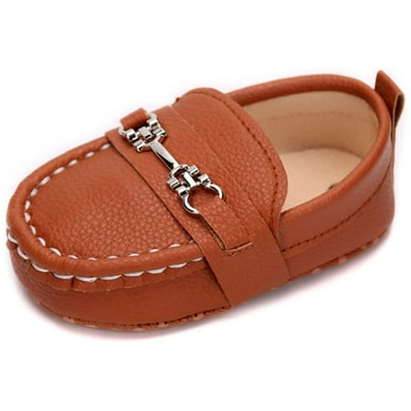 

Baby Girls Boys Loafers Prewalker Moccasin Crib Shoes