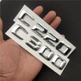 thumbnail image 2 of ZWP ABS Chrome Car Rear Trunk Emblem Badge Letters C180 C200 C220 C250 C300 C350 4MATIC Logo Compatible With W205 W204, 2 of 3