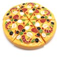 thumbnail image 2 of Juego de rebanado de pizza para niños de 9 piezas, cocina, cocina, juego de roles, rebanadas, juego de juguetes educativos para alimentos Inevent FN0245-00, 2 of 6