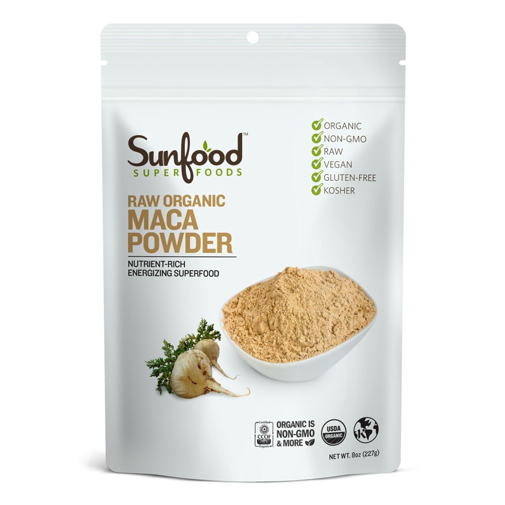 Sunfood Superfoods Organic Maca Powder, 8.0 Oz