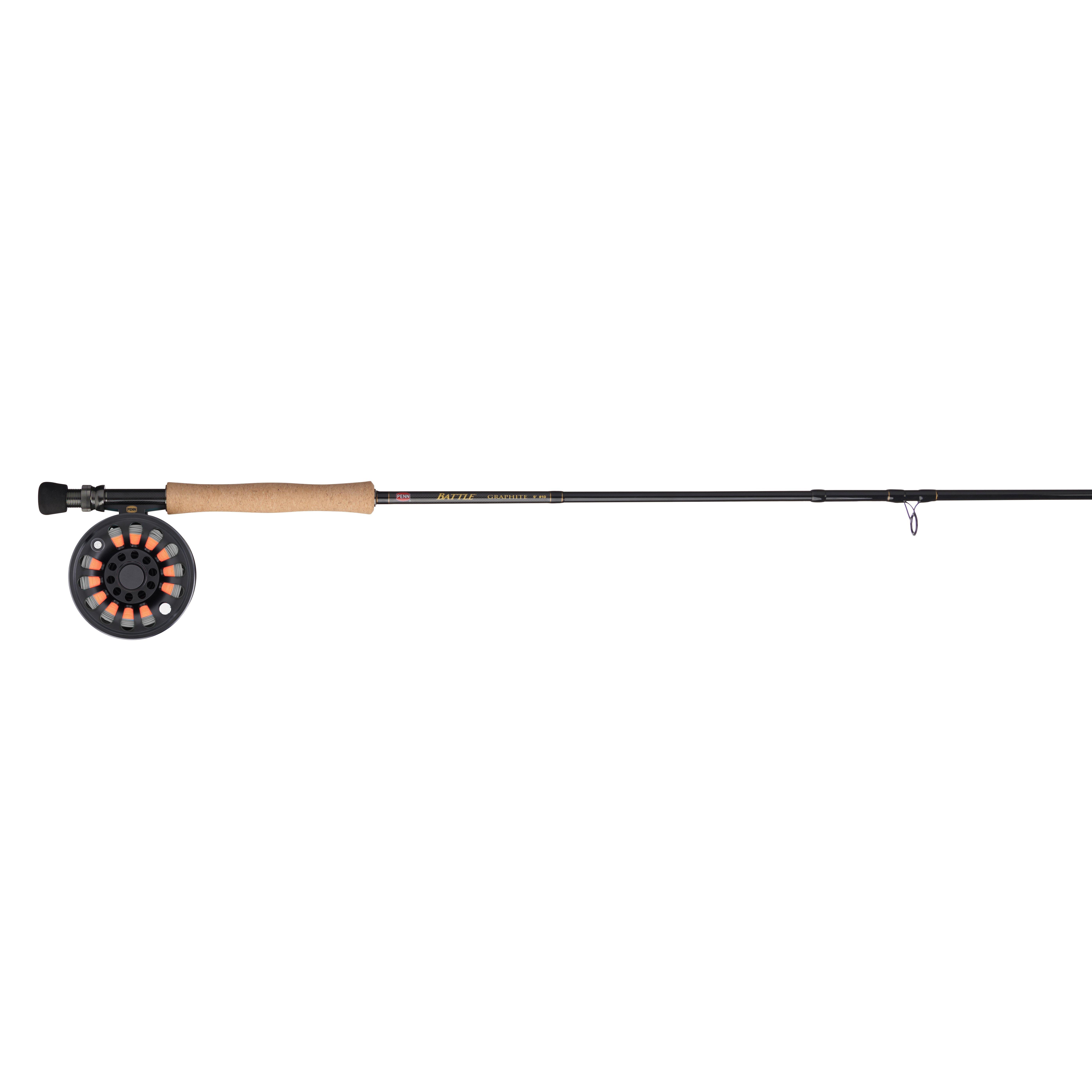 PENN 9' Battle Fly Combo, Reel Size 8