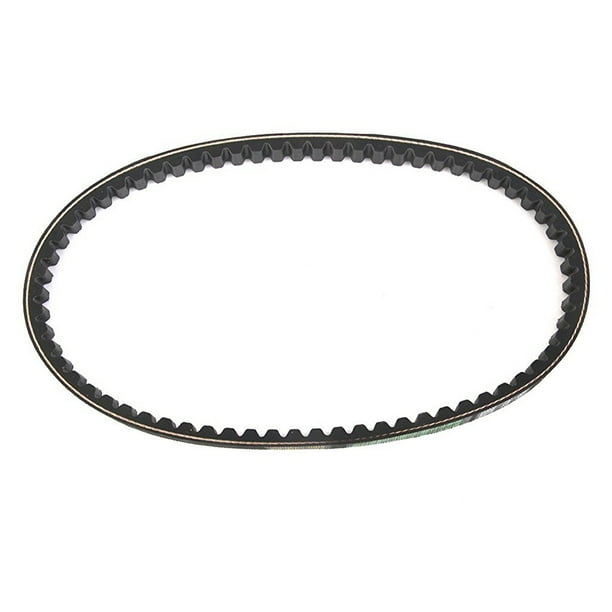 CRILSTYLEO Correa De Transmisión De Goma Para Motocicleta Scooter 50 A 80 Motor Color Negro