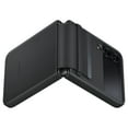 thumbnail image 4 of Genuine Samsung Flap Leather Cover Case for Galaxy Z Flip 4 - Black, 4 of 4