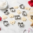 thumbnail image 3 of Cook with Color 8 Piece Stainless Steel Cookie Cutter Set for Baking or Crafts, Mailbox, 3 of 4