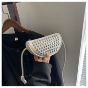 Aellinatey Elegant Studded Underarm Bags for Women Shoulder Bag Travel Satchel Purse