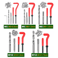 thumbnail image 2 of Herramientas Reparación D Roscas Insertos 131 pzs BLOOSOM, 2 of 4