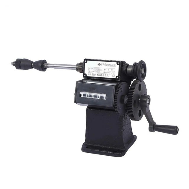 Hand Coil Winding Manually Winding Machine, Manual Coil Winder Machine, Counter Range 0-9999 For Home Projects Motor Coils Sewing ,High Efficiency