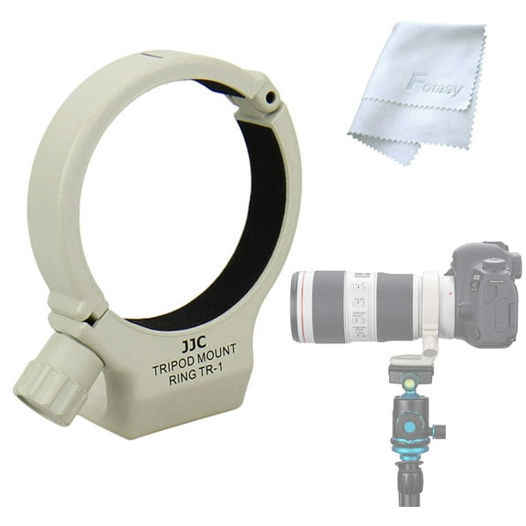 JJC Tripod Collar Mount Ring Replaces Canon Tripod Ring A-2, for Canon EF 70-200mm f/4L, Canon EF 70-200mm f/4L is, Canon EF 70-200mm f/4L is II USM Lens