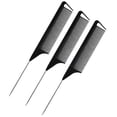 thumbnail image 1 of 1 Set Alligator Clips Hair Partition Clips Hair Styling Combs Rat Tail Combs, 1 of 8