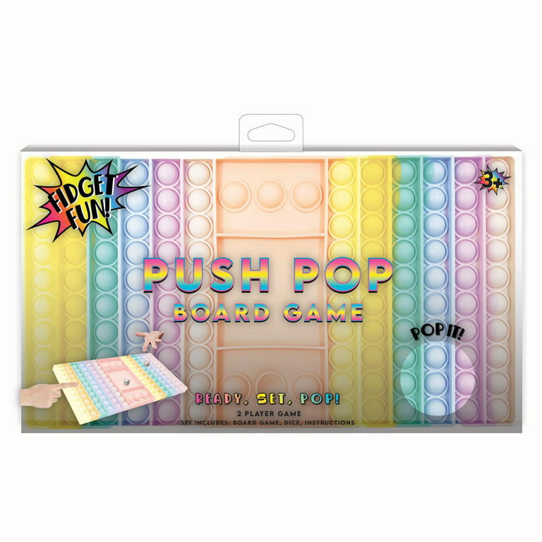 Fidget Fun Pastel Push Pop Board Game 