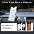 thumbnail image 3 of Magnetic Phone Case  for iPhone 13 Pro Max 6.7 inches with Yellowing Resistant & -Grade Protection [Compatible with Mag-Safe] for Men Wowen，Black, 3 of 14
