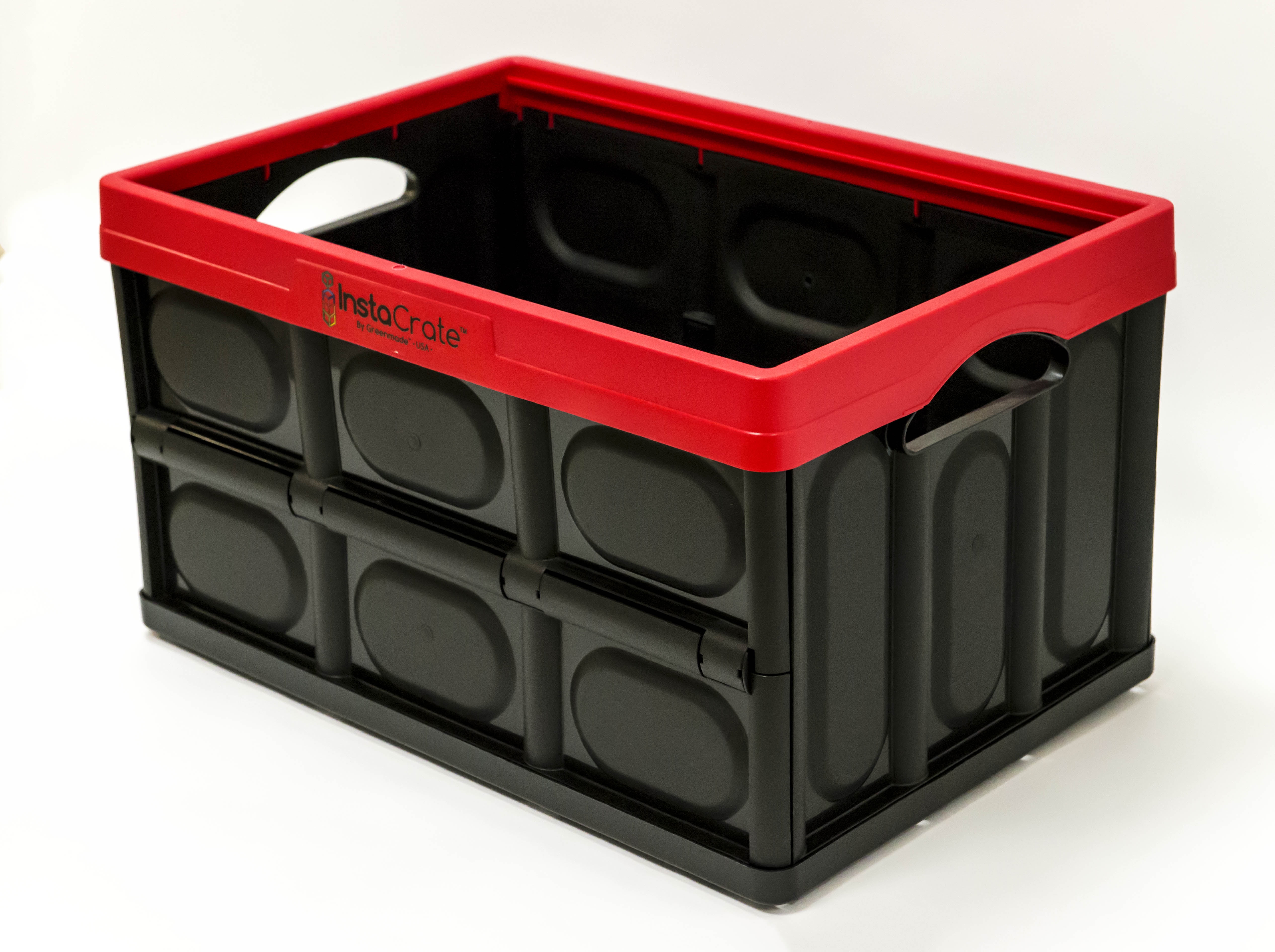【希少】折り畳み コンテナ InstaCrate アメリカ製　5個セット Greenmade Instacrate Black: Collapsible Storage Crate, Foldable