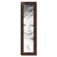thumbnail image 2 of ArtToFrames 7x31" Honors Mahogany Picture Frame, Brown Wood Poster Frame, with Regular Acrylic and 2 (FBPL-5155), 2 of 7