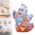 thumbnail image 2 of ZLBDYG Halloween Ghost Acrylic Ornaments 2d Seasonal Hanging Decor - Indoor and Outdoor Decoration for Yard, Kitchen, Bedroom, and Autumn Party Theme Collectibles, 2 of 9