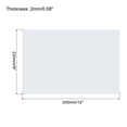 thumbnail image 2 of Unique Bargains EVA Foam Sheets White 12 Inch x 9 Inch 2mm Thickness for Crafts DIY Pack of 30, 2 of 6