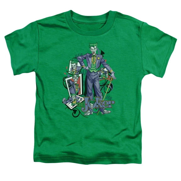 Batman - Wild Cards - Toddler Short Sleeve Shirt - 4T