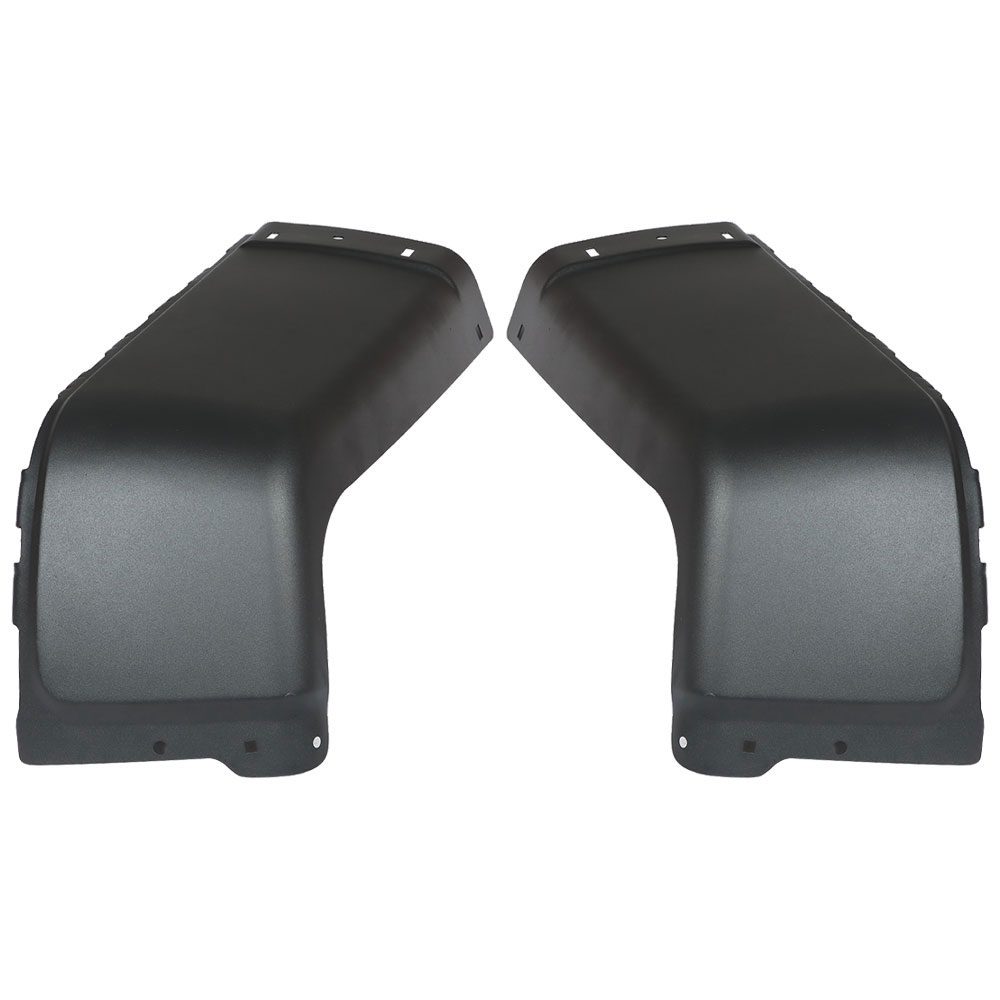 labwork Rear Bumper End Caps Left&Right Black Set For 20072013 Chevy