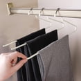 thumbnail image 1 of Feltree Heavy Duty Z-Shaped Pants Hanger Non-Slip Iron Clothes Rack for Closet Space Saving Storage Organizer, 1 of 8