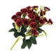thumbnail image 3 of Ramo de rosas artificiales Yuarrent 25 cabezas vino rojo 32cm, 3 of 6