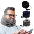 thumbnail image 1 of Inflatable Adjustable Cervical Neck Traction Device - Blue_Perfect Gift, 1 of 3