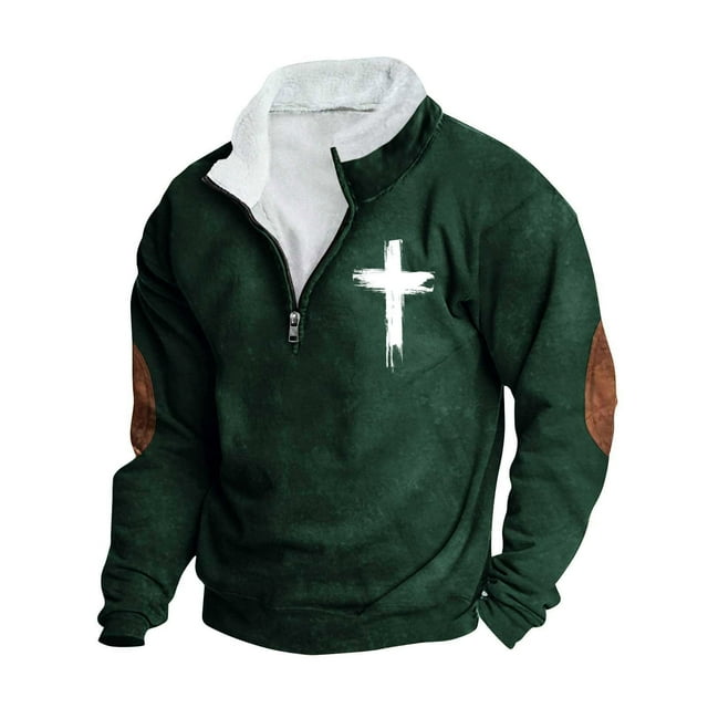 Manteaux d'Hiver pour Hommes,Manteau d'Hiver pour Hommes,Mode Homme Hiver Fermeture Éclair Décontracté Manches Longues Chandail à Col en V,Vestes pour Hommes Mode,Manches Longues pour Hommes