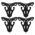 thumbnail image 1 of 4 piezas ahuecadas patas para sofá, muebles, patas de , reemplazo de piezaza para sofá, silla, sofá de plazas, tocador y decoración Negro 125 cm Macarena Patas para gabinetes de sofá, 1 of 6