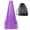 Purple, variant on ZPAQI 10Pcs Plastic Agilitys Cone Football Sign Bucket Training Traffic Cone
