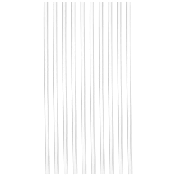 10 pcs Reusable Straws Clear Silicone Straws Silicone Drinking Straws Flexible Straws