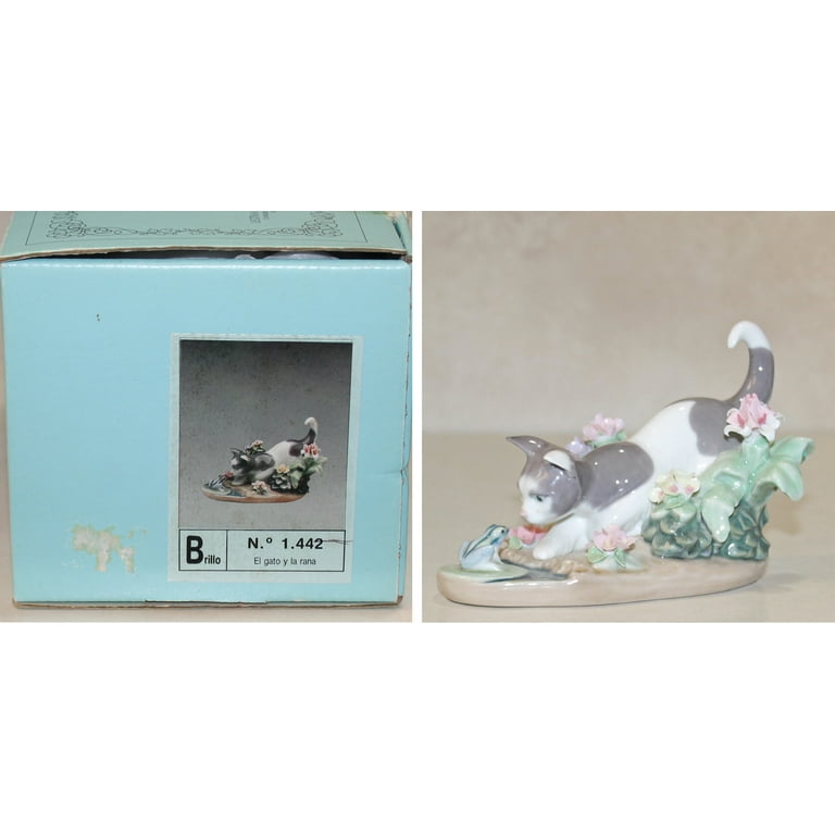 Lladro Figurine: 1442 Kitty Confrontation - Walmart.com
