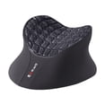 thumbnail image 1 of Almohada de almohada de gel para almohadilla de cuello de gel, almohada ergonómica de la mesa, almohada de viaje de espuma de memoria para coche de negro, 1 of 8