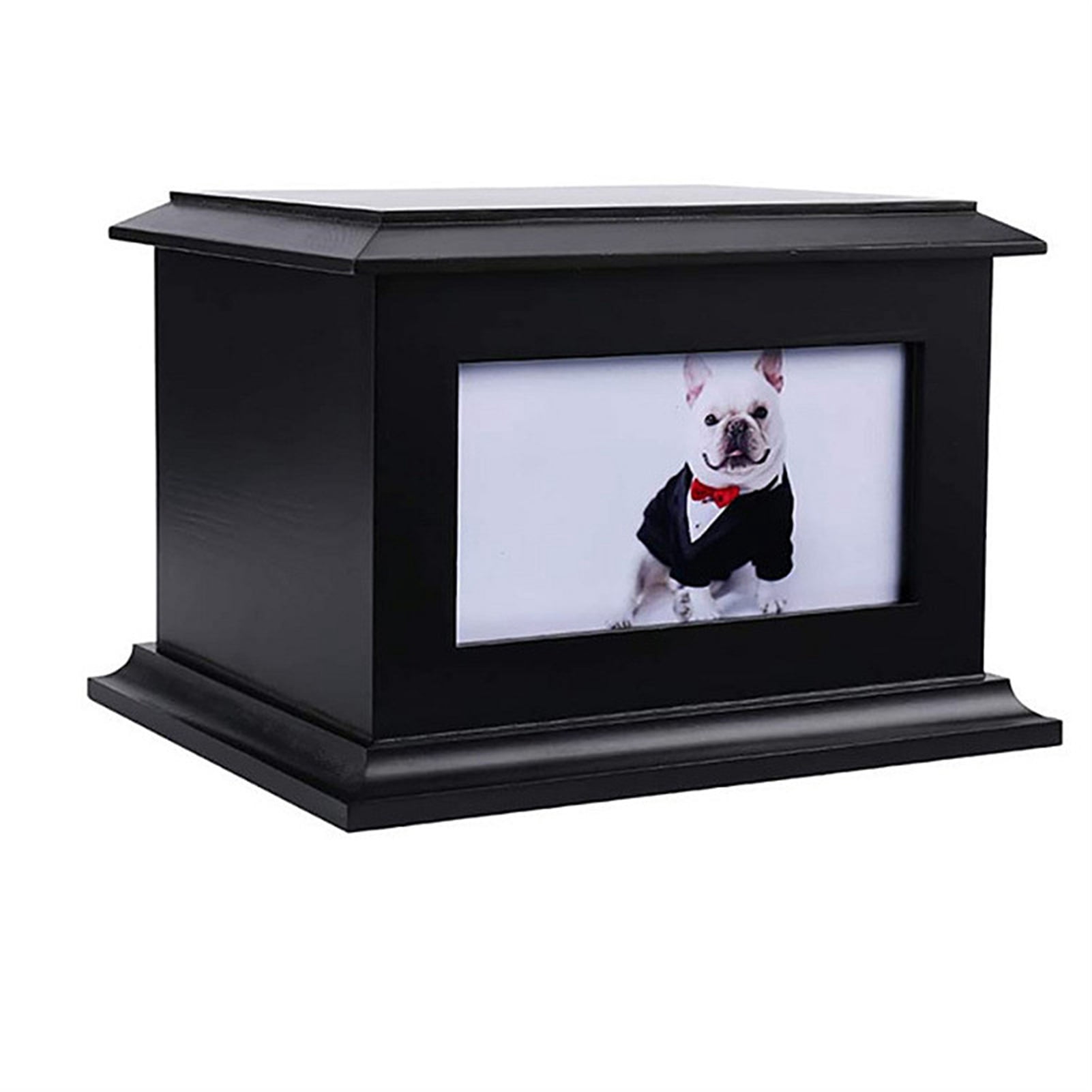 Pet Urn Dog Cat Funeral Custom Pet Commemorative Ebony Sealed Anti-corrosion And Moisture Proof Tombstone Pet Coffin