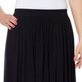 thumbnail image 3 of Chaudry Ladies' Pull-on Skirt-Black, Medium, 3 of 3